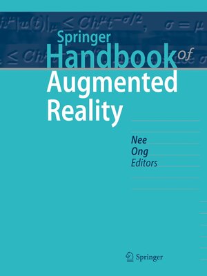 cover image of Springer Handbook of Augmented Reality